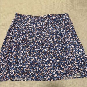 Madewell Floral Mini Skirt